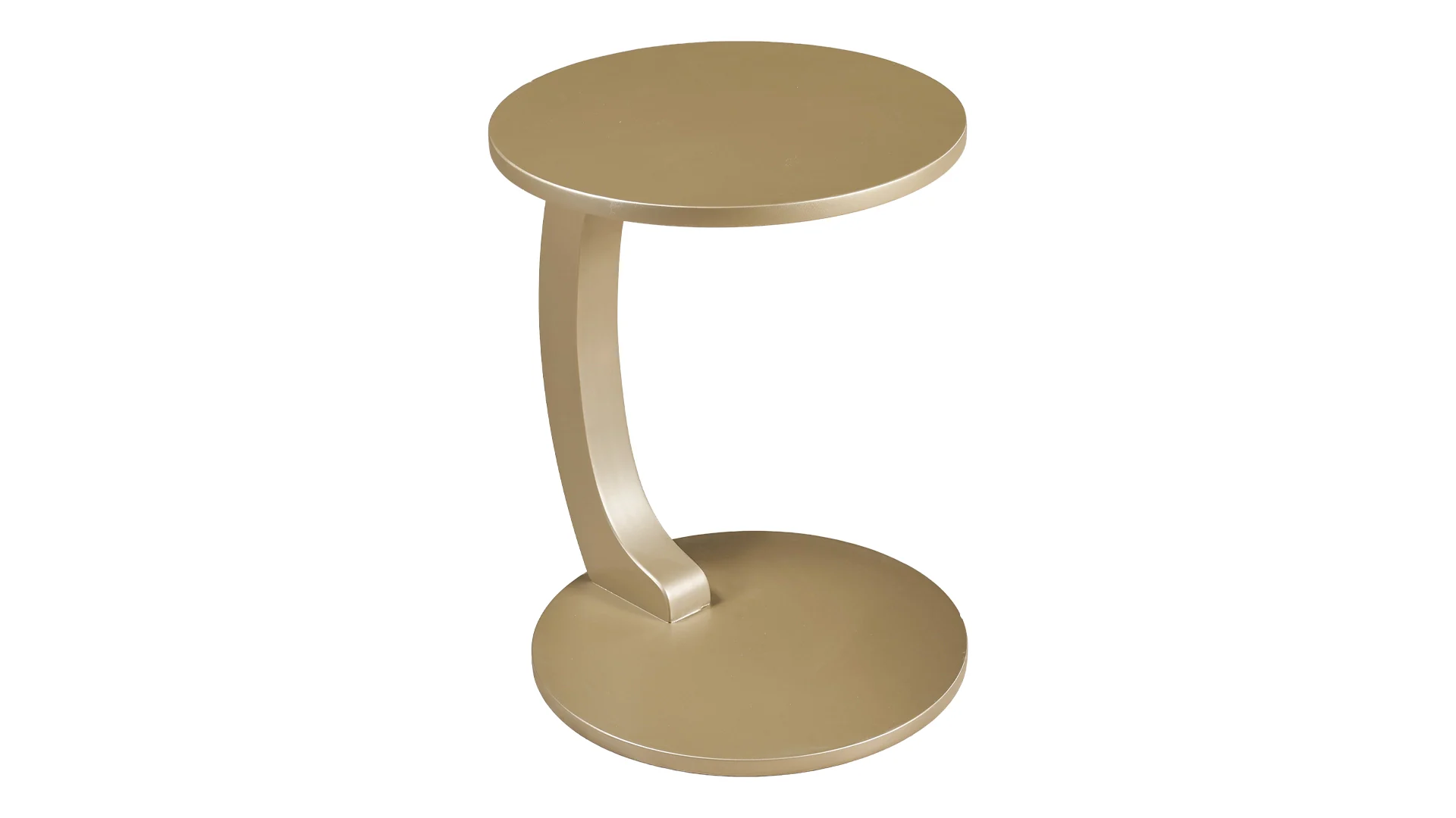 C Sehpa Mdf Mat Gold